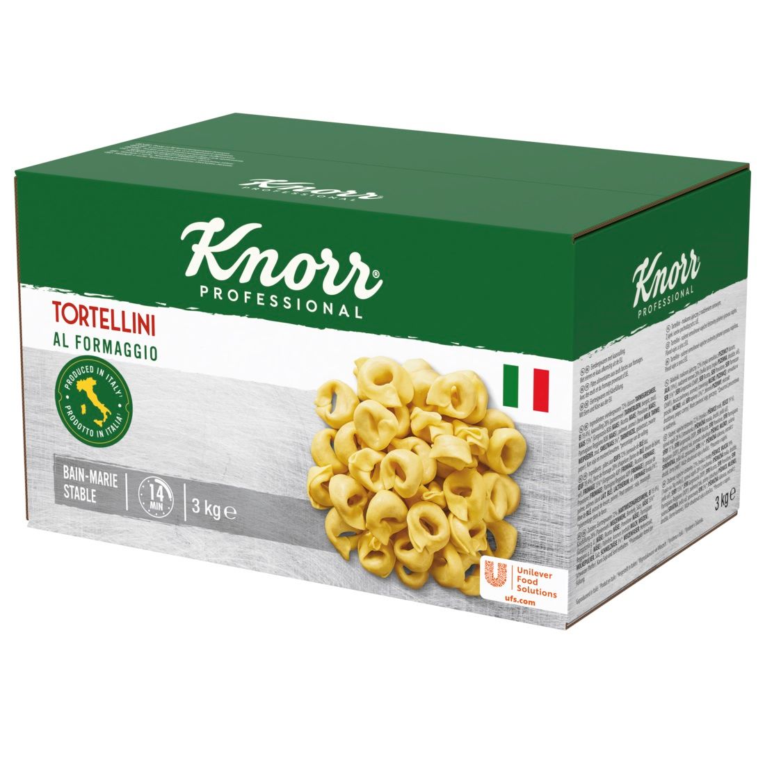 Tortellini z nadzieniem serowym Knorr Professional 3 kg - 